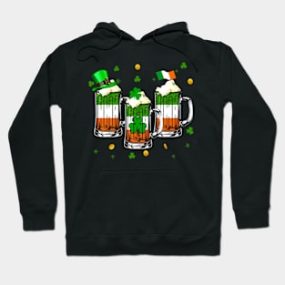 Irish Beer Ireland Flag St Patricks Day Men Women Leprechaun Hoodie